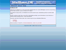 Tablet Screenshot of madbasen.bruchhaus.dk